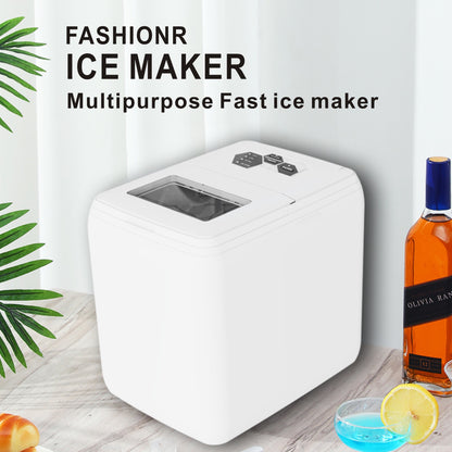 44 LBS Compact Countertop Ice Maker with Scoop & Basket